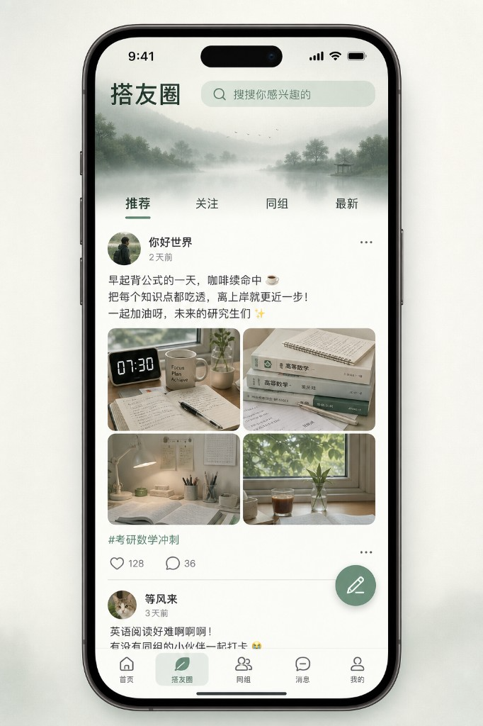 频搭成长动态页面